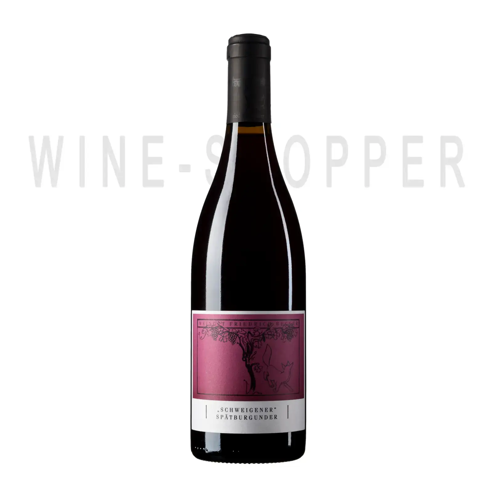 Вино Friedrich Becker Schweigener Spatburgunder Pfalz DQ 2012 1.5 л