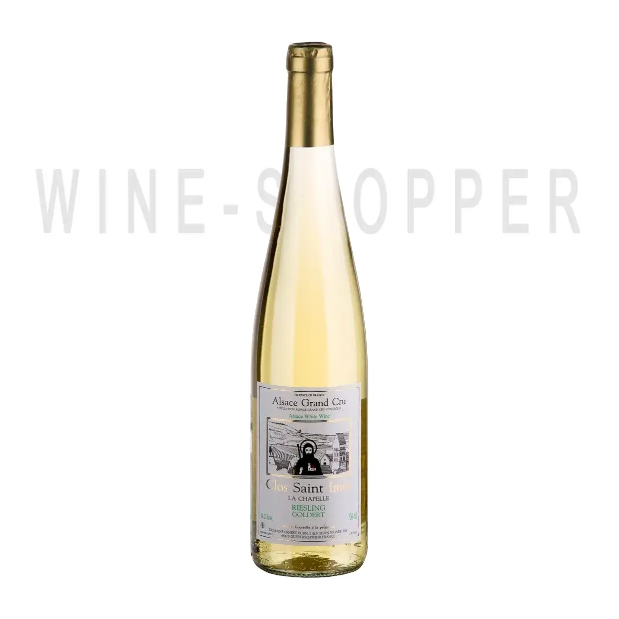 Вино Riesling Cuvee La Chapelle Clos Saint Imer, Alsace AOC Grand Cru Goldert 2011 0.75 л