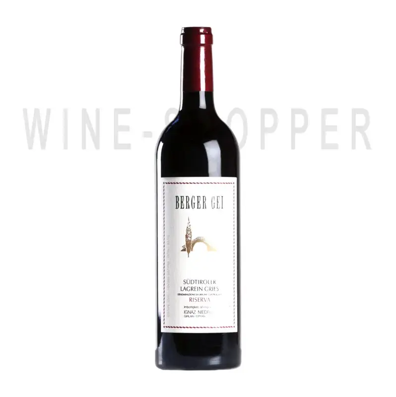 Вино Niedrist, Berger Gei, Lagrein Gries DOC Riserva 2016 0.75 л