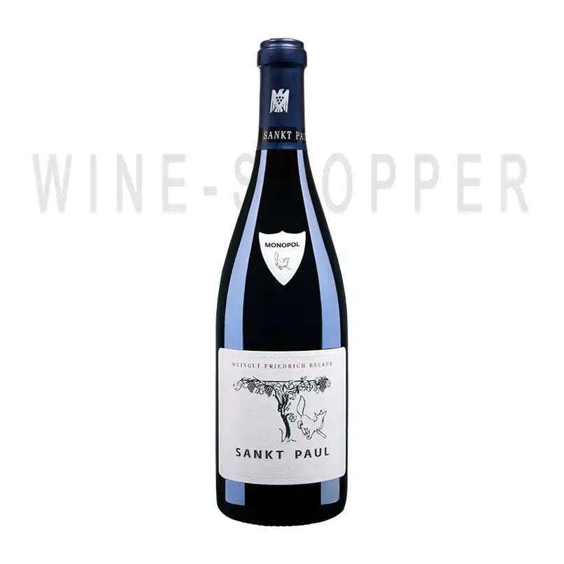 Вино Friedrich Becker Sankt Paul GG Spatburgunder Pfalz DQ 2012 1.5 л