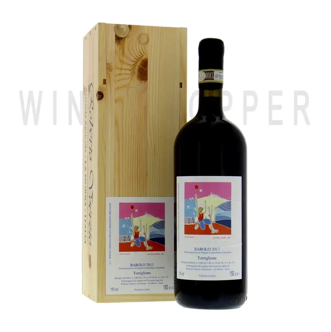 Вино Roberto Voerzio, Barolo Torriglione DOCG, 2013, wooden box 2013 1.5 л