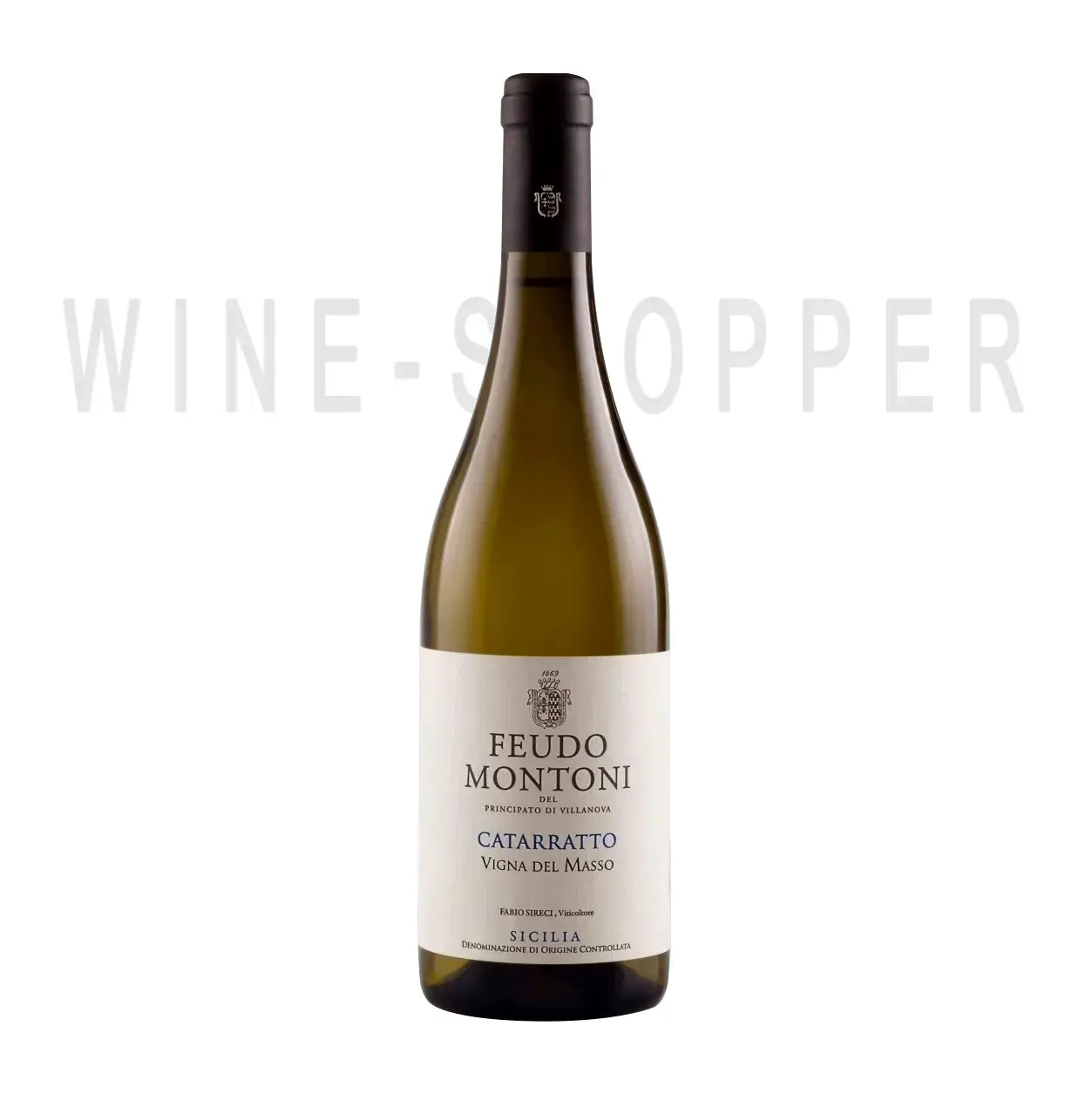 Вино Feudo Montoni, Vigna del Masso Catarratto, Sicilia DOC 2015 0.75 л