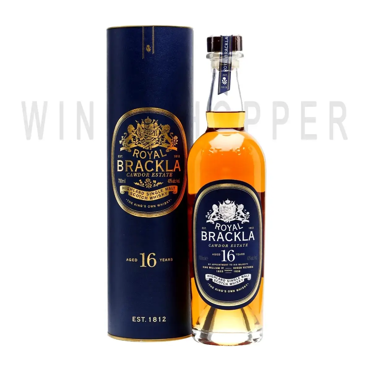 Виски Royal Brackla 16 Years Old in tube 0.7 л