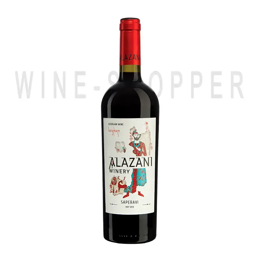 Вино Alazani Saperavi 0.75 л