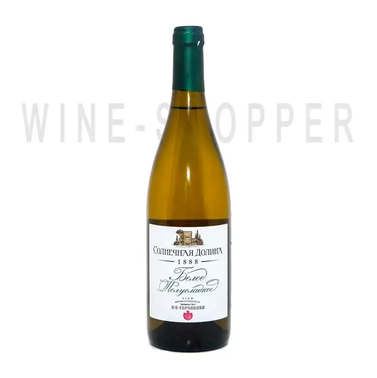 Вино Solnechnaya Dolina Blanc semi sweet 0.75 л