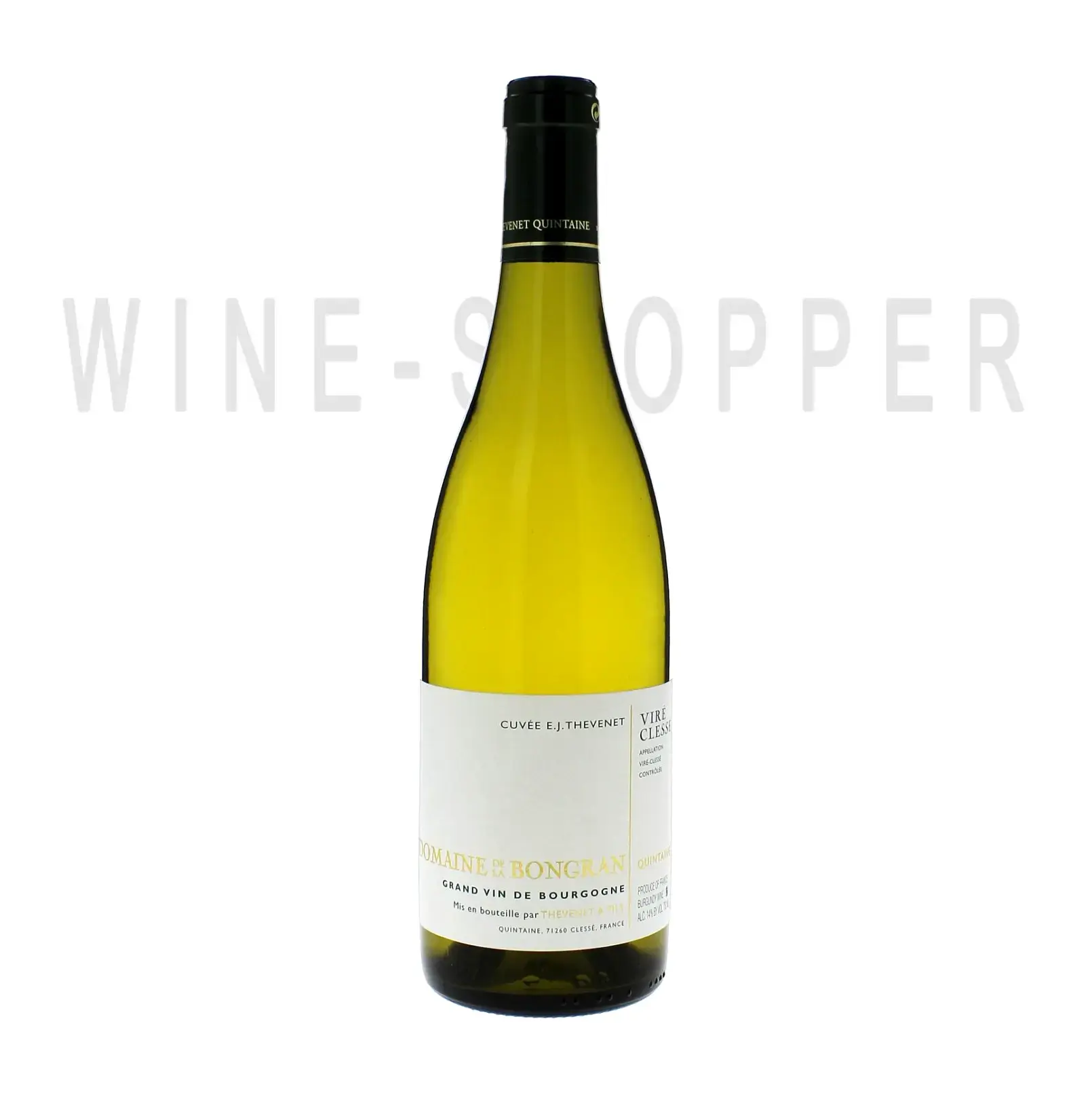 Вино Domaine de la Bongran, Vire-Clesse Cuvee E.J.Thevenet AOC 2015 0.375 л