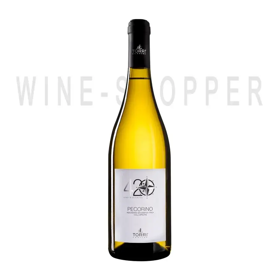 Вино Torri Cantine, 4 20 Pecorino d'Abruzzo DOC, 2016 0.75 л