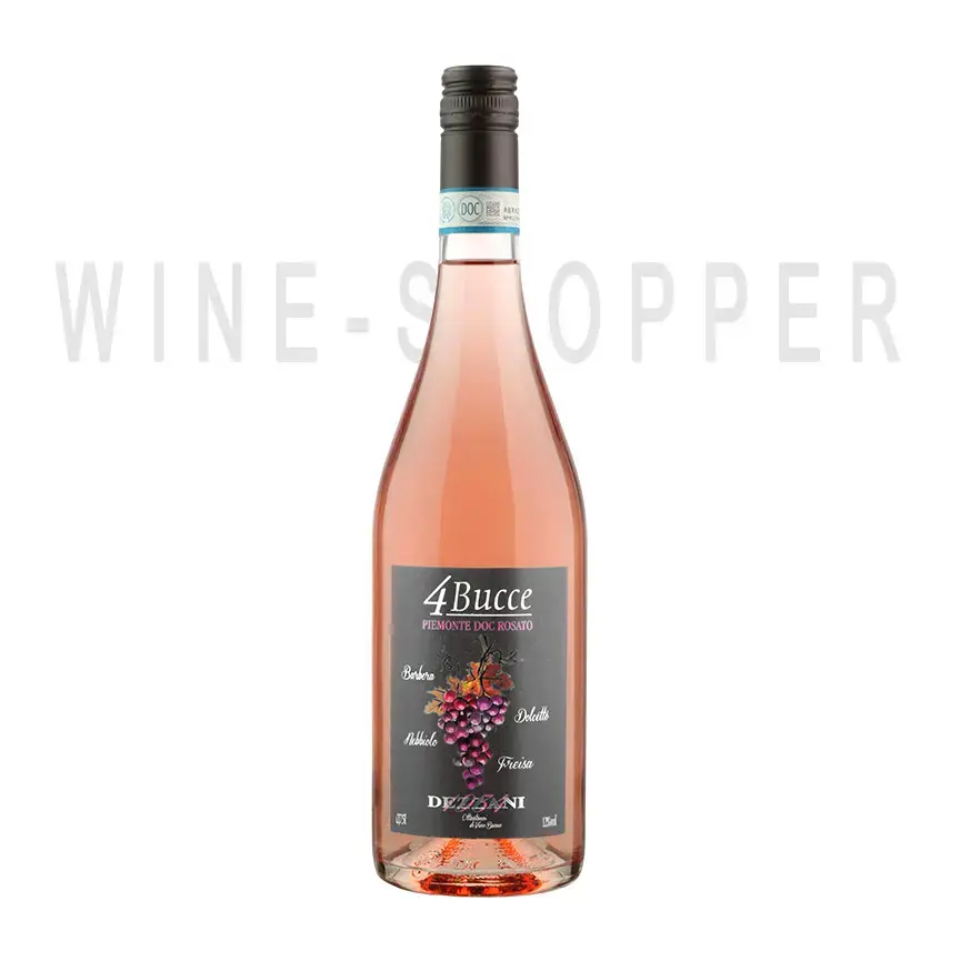 Вино Dezzani, 4 Bucce Rosato, Piemonte DOC 2019 0.75 л