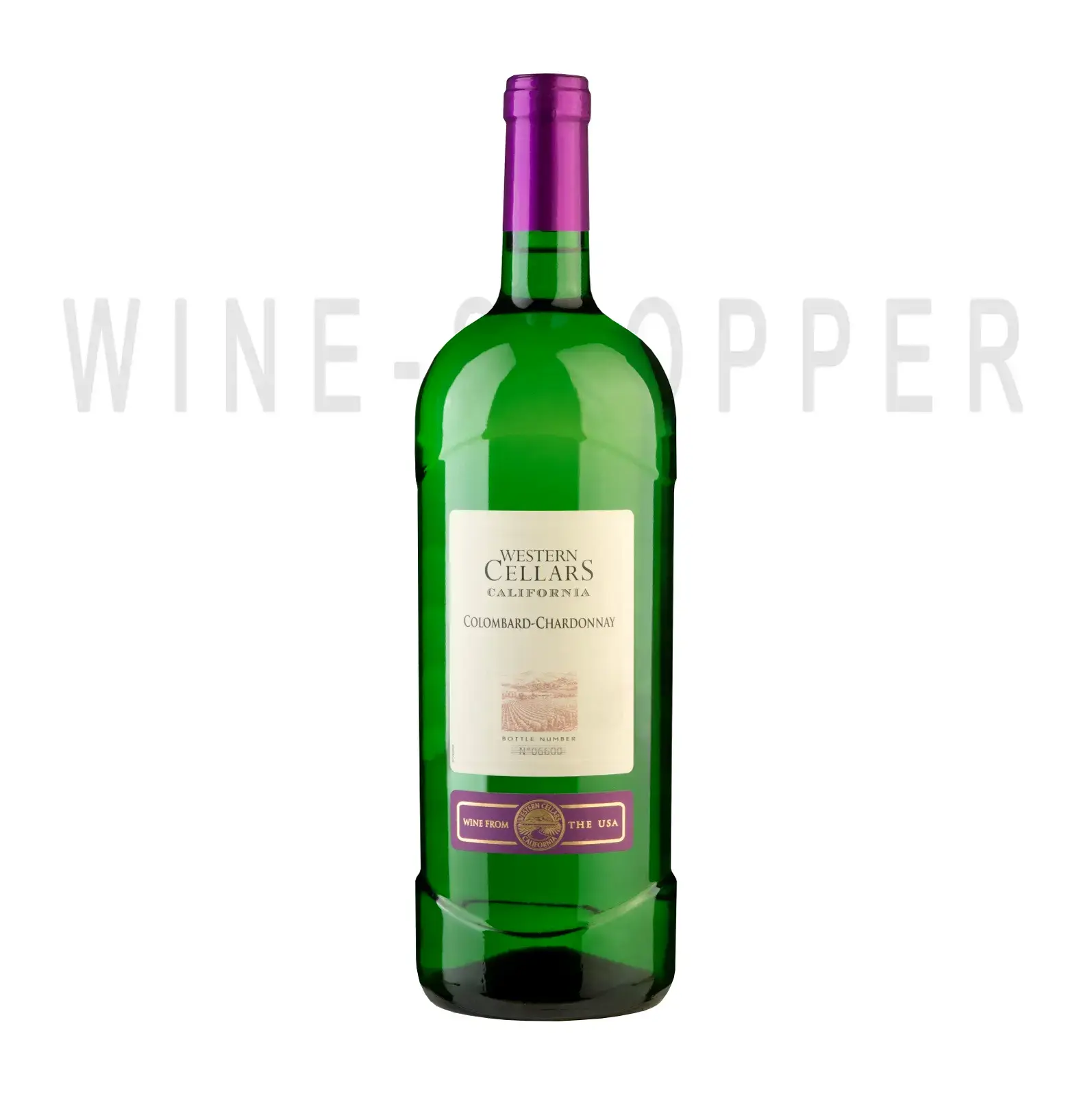 Вино Western Cellars Colombard-Chardonnay Semi-Dry 1.5 л