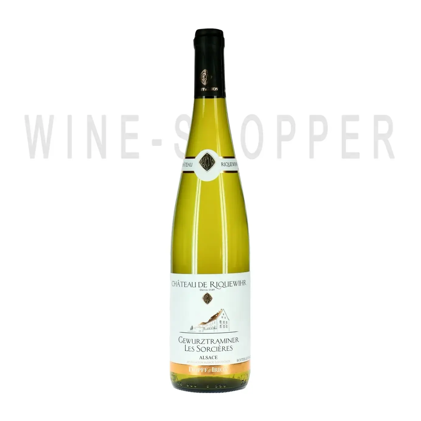 Вино Dopff & Irion, Domaines du Chateu de Riquewihr, Les Sorcieres Gewurztraminer Semi-Sweet, Alsace AOC 2015 0.75 л