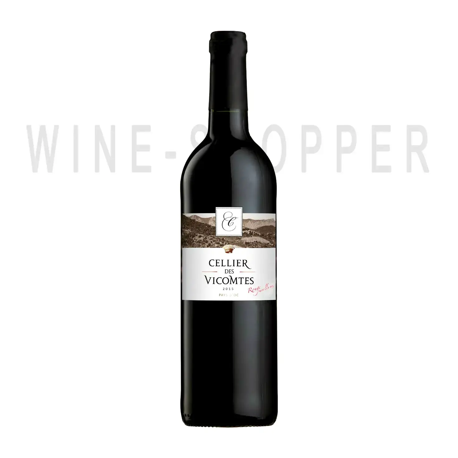 Вино Vignerons Catalans, Cellier des Vicomtes Rouge Moelleux, Pays d'Oc IGP 2015 0.75 л