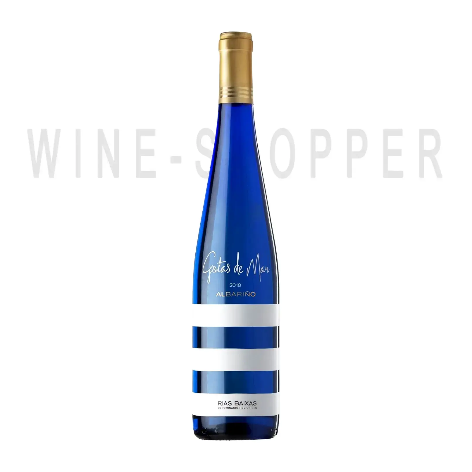 Вино Gotas de Mar Albarino, Rias Baixas DO 2018 0.75 л