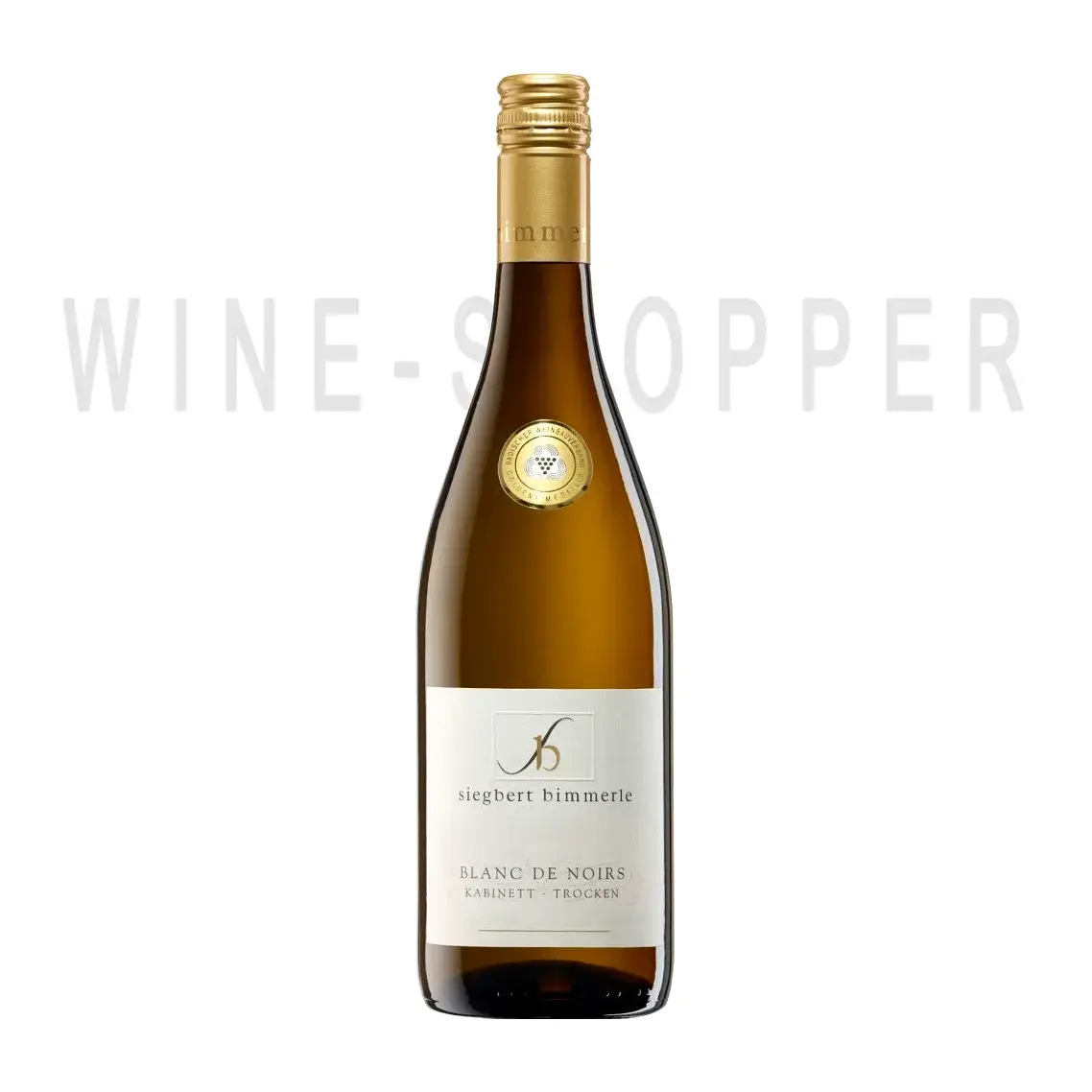 Вино Siegbert Bimmerle Spatburgunder Blanc de Noirs Kabinett Trocken QmP 2017 0.75 л