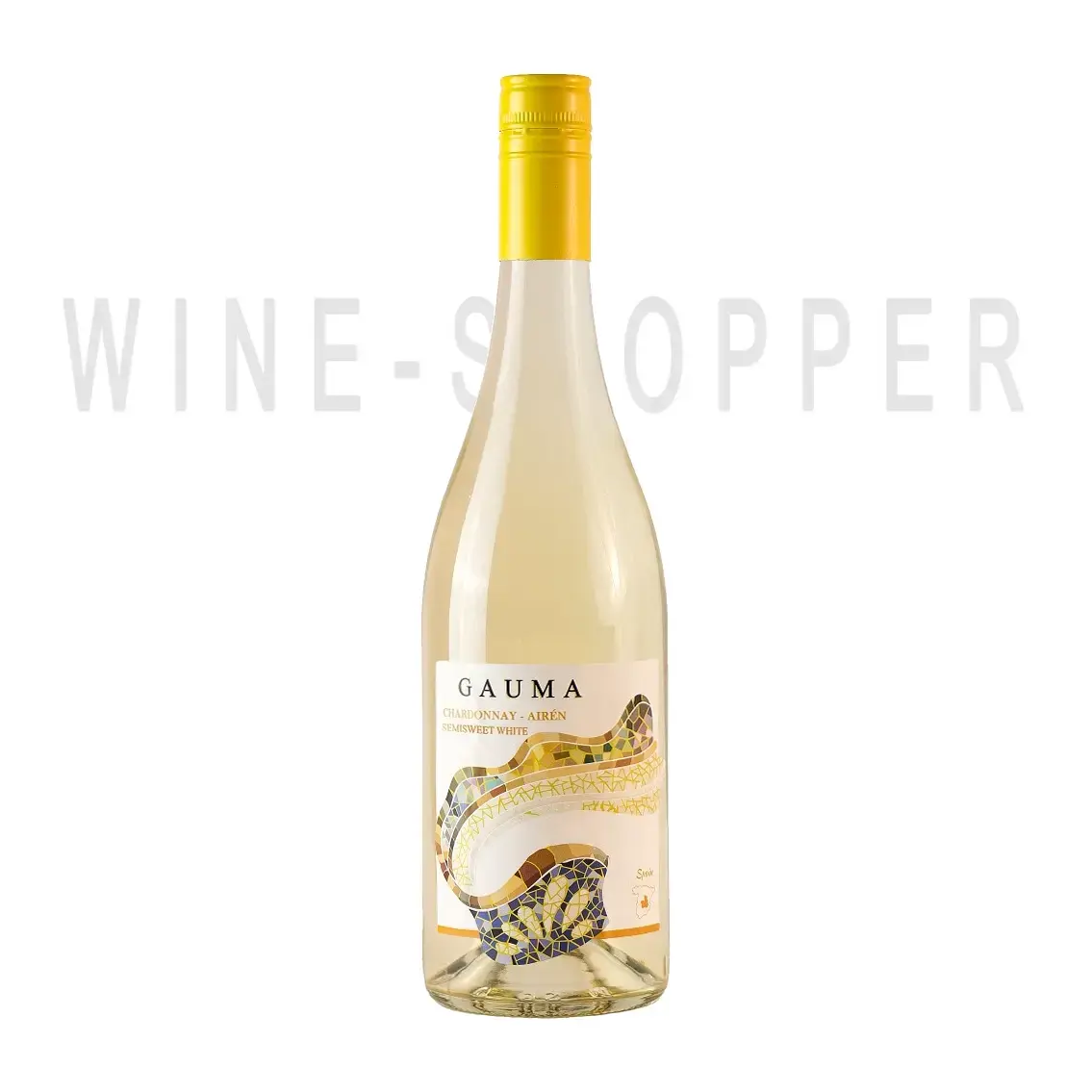 Вино Gauma Chardonnay-Airen Semisweet White, Tierra de Castilla IGP 0.75 л