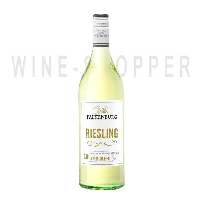 Вино Peter Mertes, Falkenburg Riesling Trocken, Rheinhessen QbA 1 л
