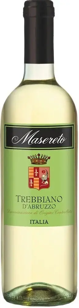 Вино Masereto Trebbiano dꞌAbruzzo DOC, 0.75 л