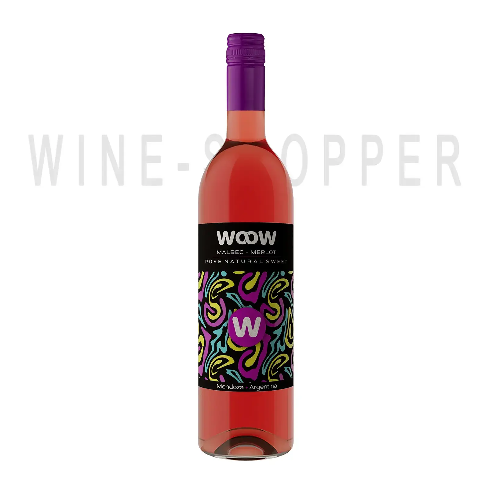 Вино WooW Malbec-Merlot Rose 0.75 л