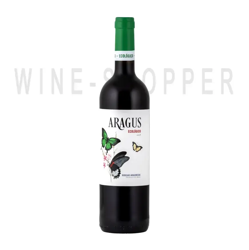 Вино Bodegas Aragonesas, Aragus Ecologico, Campo de Borja DO 2018 0.75 л