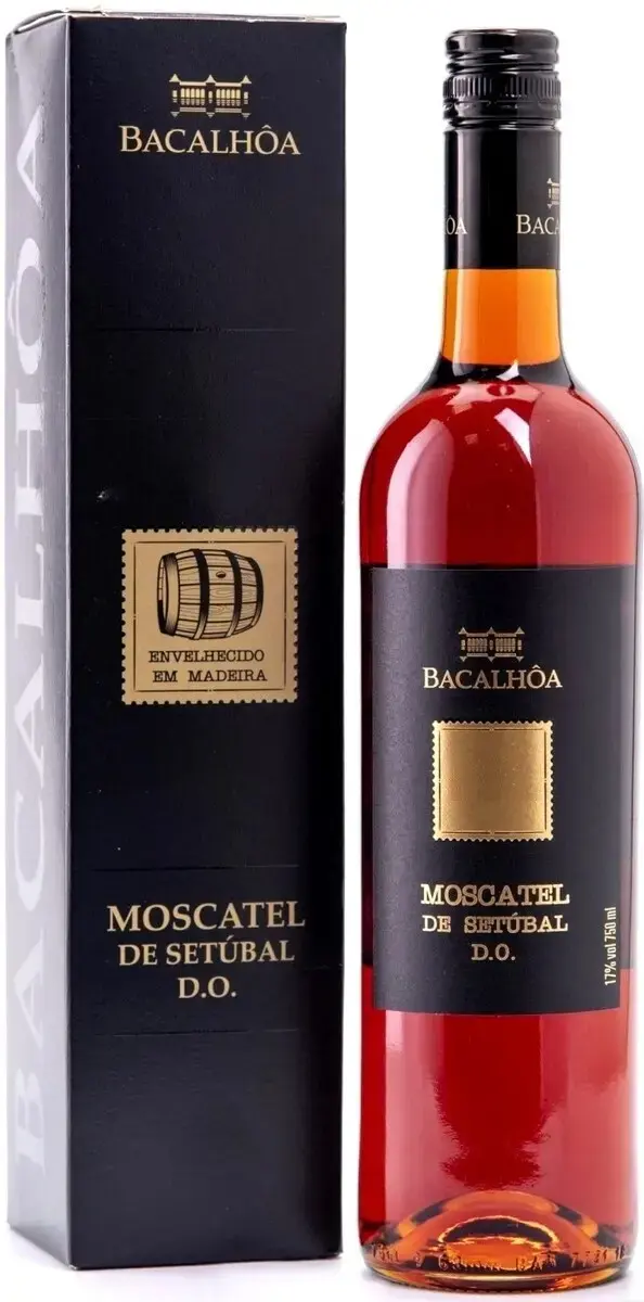 Вино Bacalhoa Moscatel de Setubal DO 2017 gift box, 0,75 л
