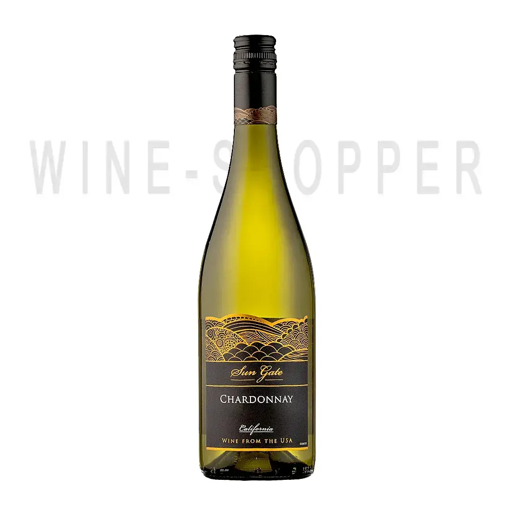 Вино Sun Gate Chardonnay 2018 0.75 л