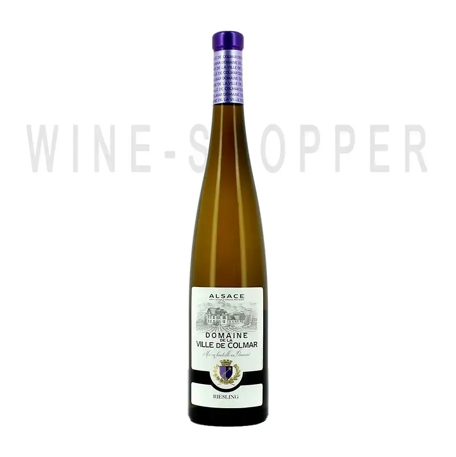 Вино Domaine Viticole de la Ville de Colmar, Riesling, Alsace AOP 2016 0.75 л