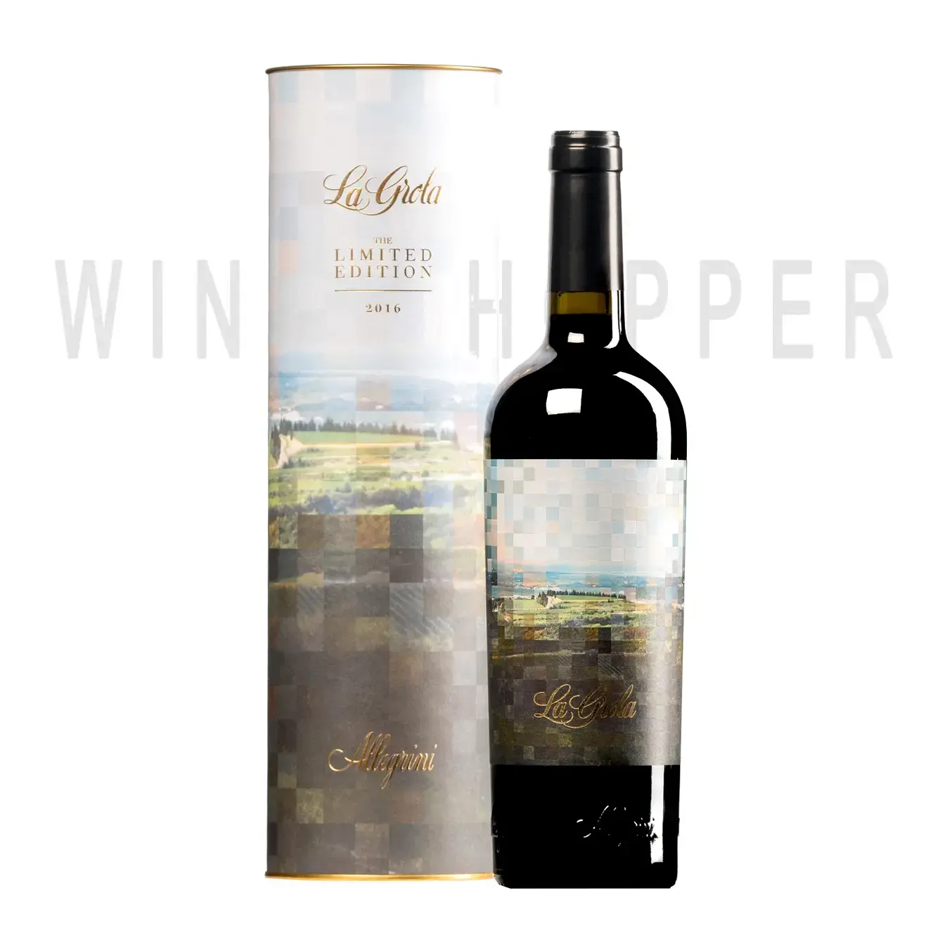 Вино La Grola Limited Edition Hiroyuki Masuyama, Veronese IGT, 2016, gift tube 2016 0.75 л