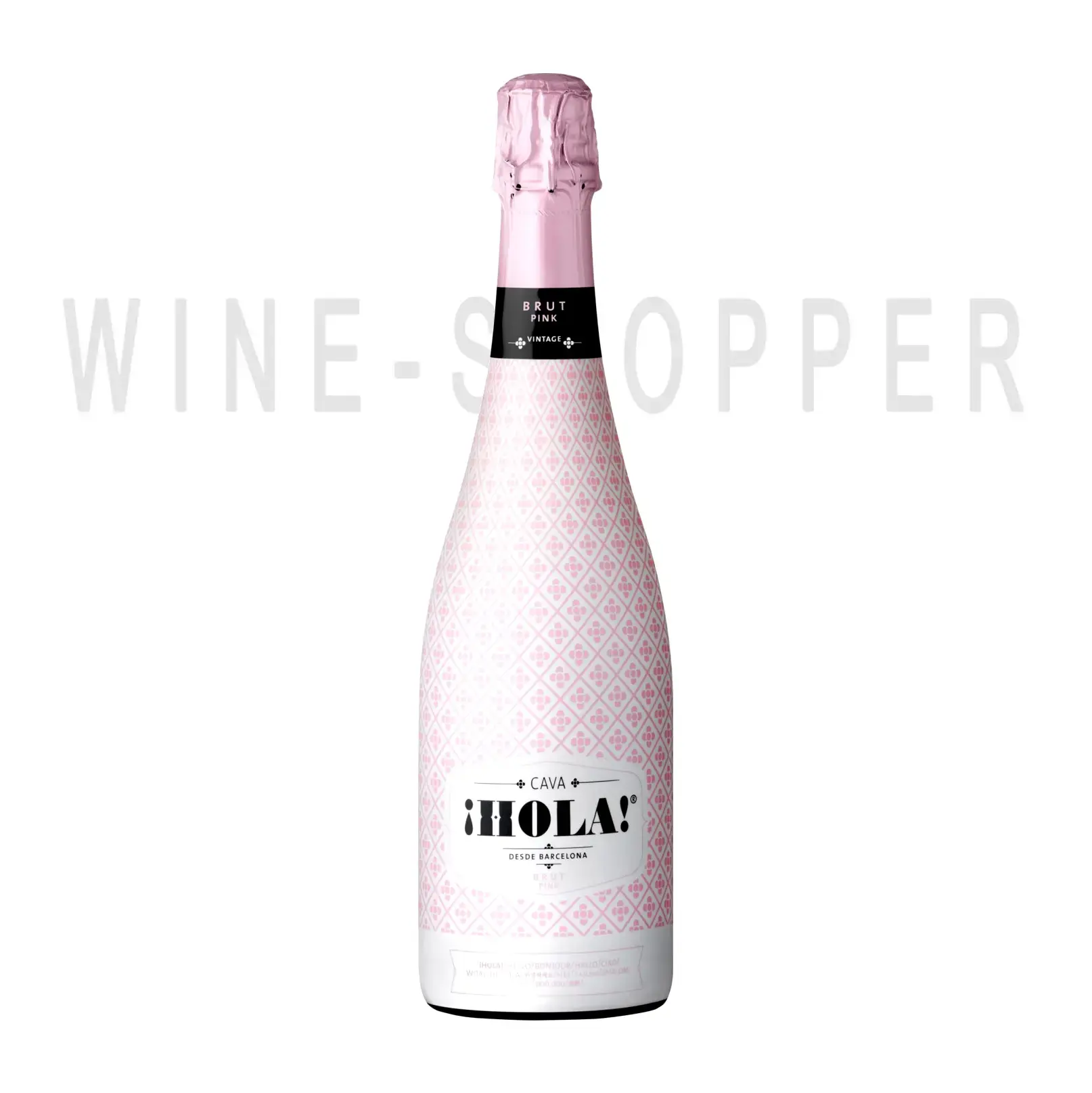 Игристое вино Hola Brut Pink, Cava DO 0.75 л