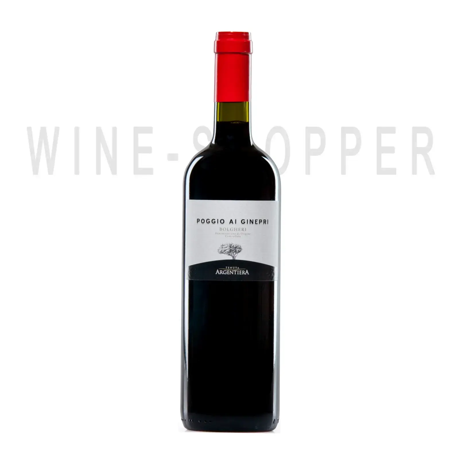 Вино Argentiera, Poggio ai Ginepri Rosso 2012 0.75 л