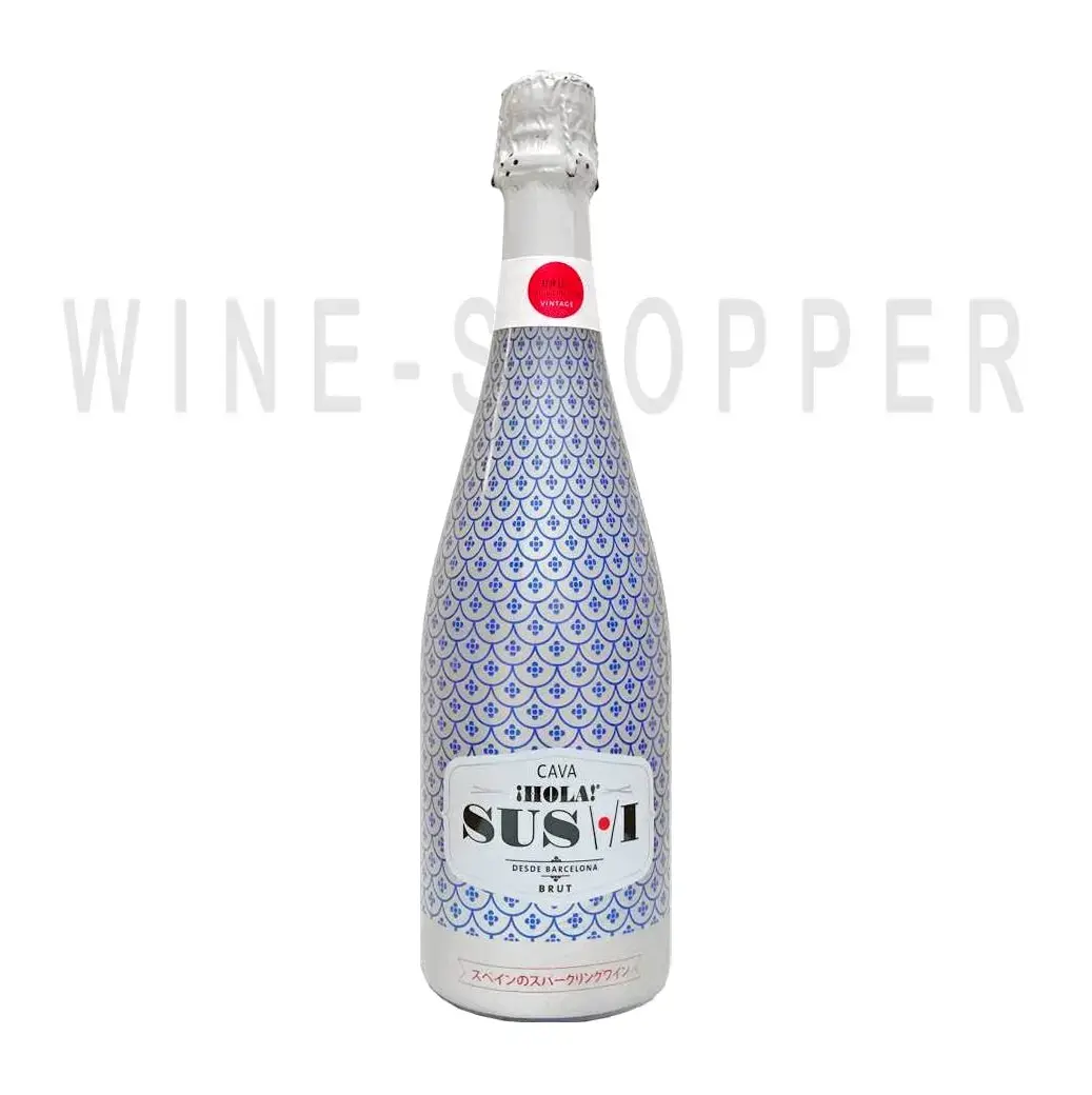 Игристое вино Hola Sushi Brut, Cava DO 0.75 л