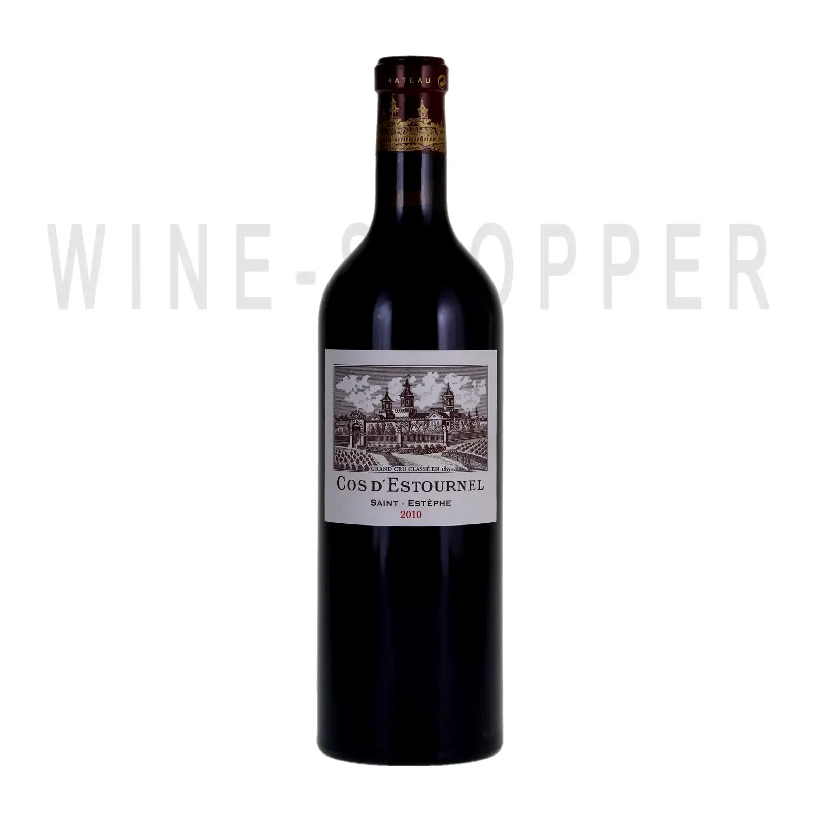 Вино Chateau Cos d'Estournel, Saint-Estephe AOC 2-er Grand Cru Classe 2010 0.75 л