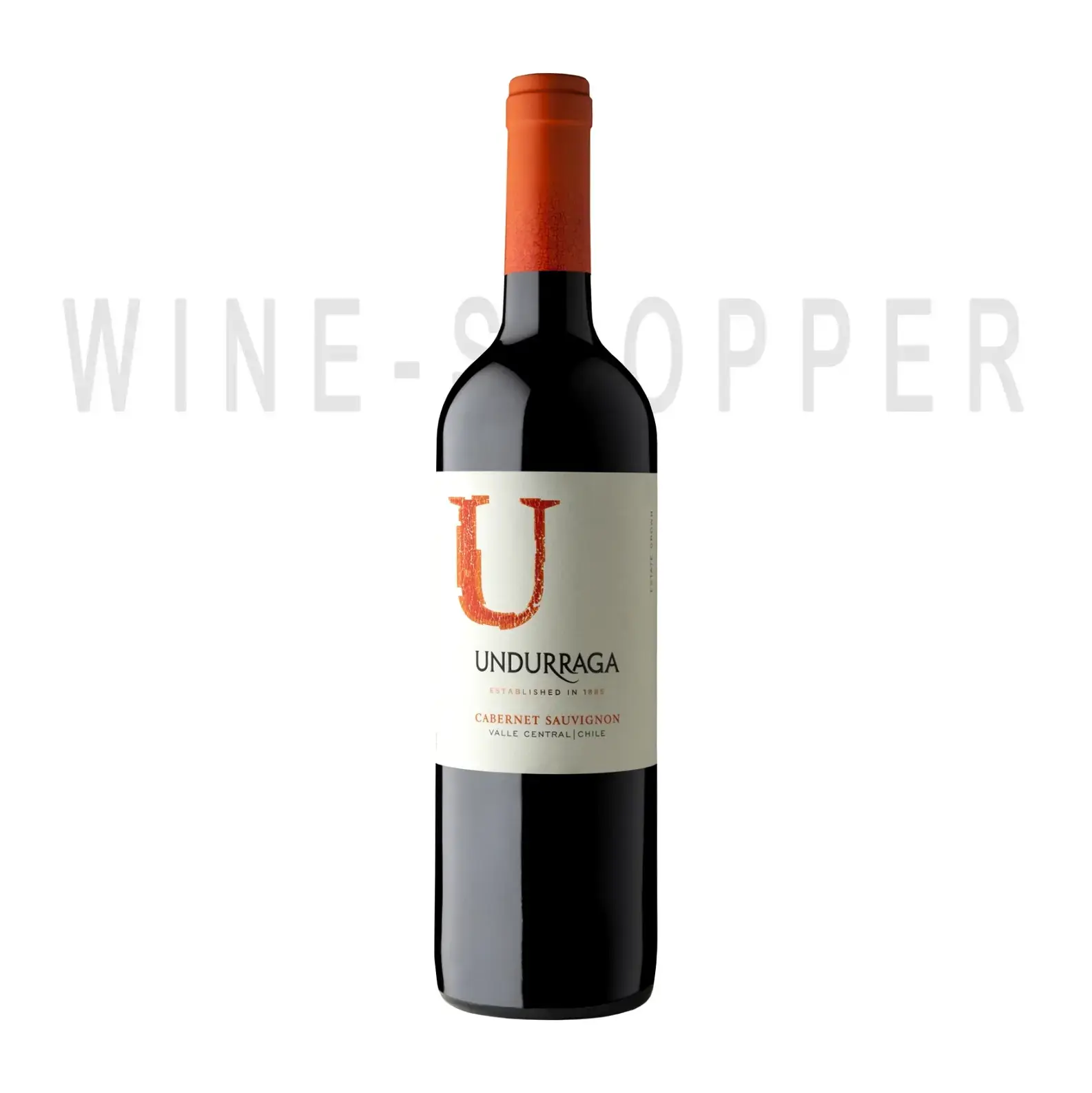 Вино Undurraga, Cabernet Sauvignon, Central Valley 2019 0.75 л