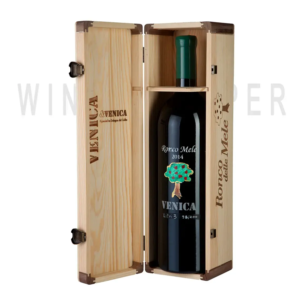 Вино Venica & Venica, Sauvignon Collio DOC Ronco delle Mele, 2018, wooden box 2018 1.5 л