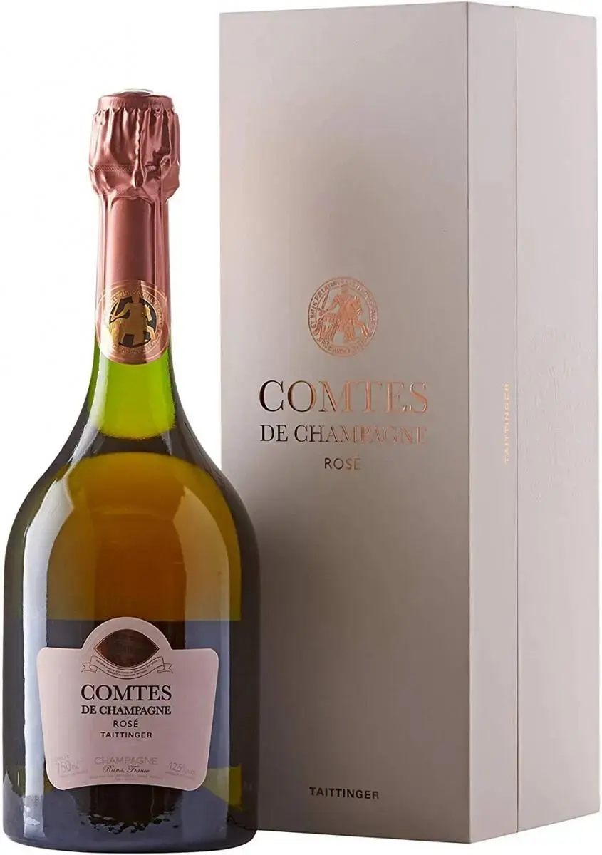 Шампанское Taittinger, Comtes de Champagne Rose, 2007, gift box 2007 0.75 л