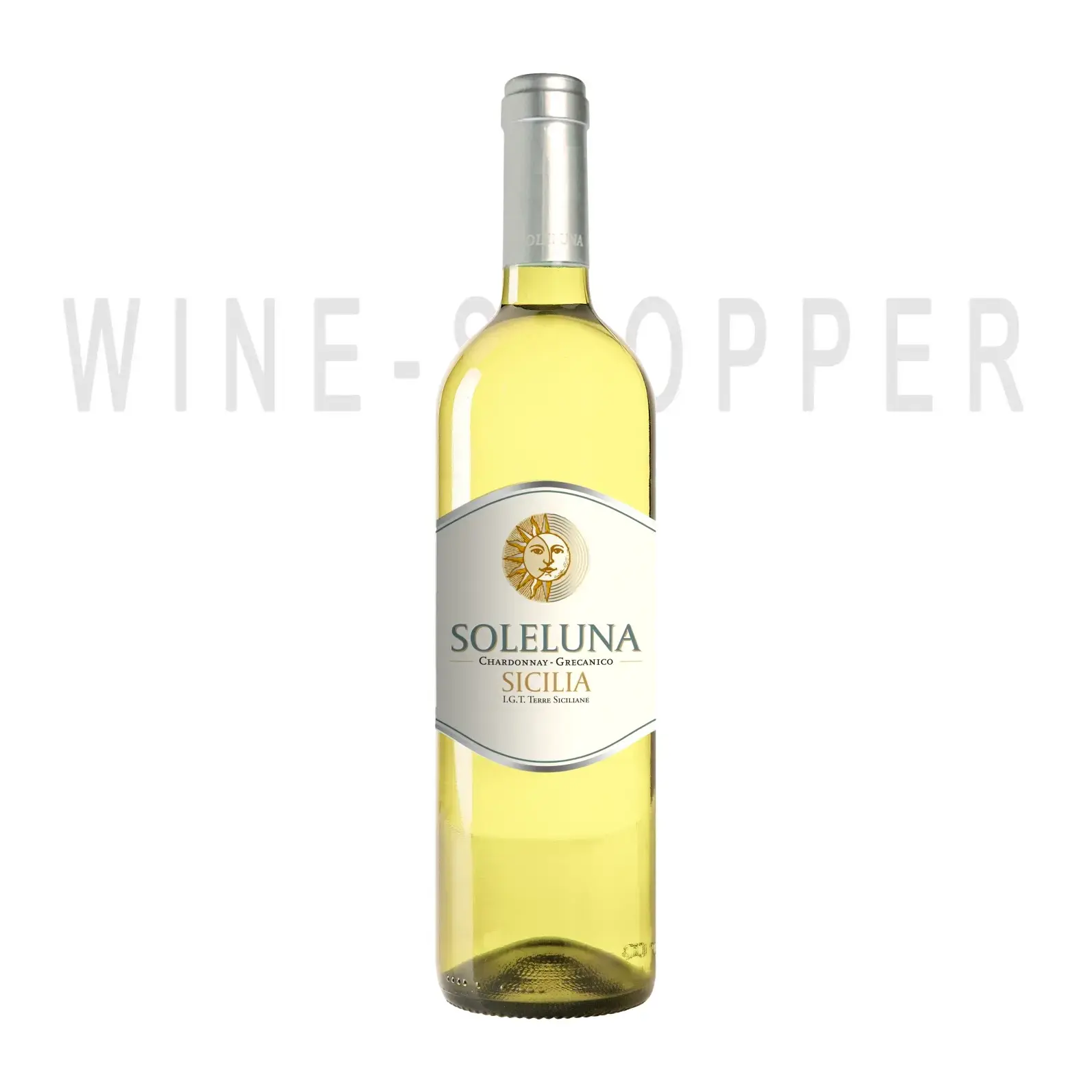 Вино Planeta, Soleluna Grecanico-Chardonnay, Sicilia IGT 2015 0.75 л