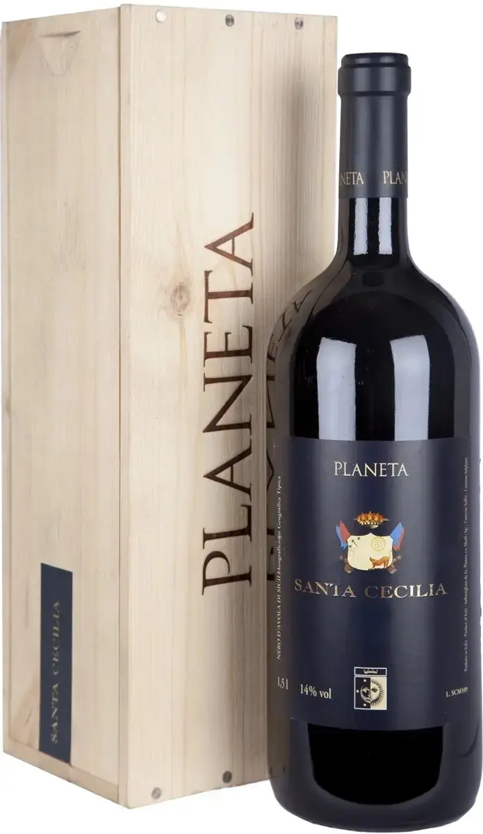 Вино Planeta Santa Cecilia Sicilia IGT, 2010, wooden box, 1.5 л