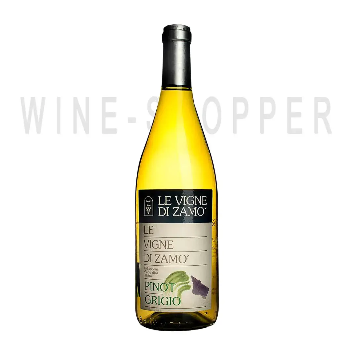 Вино Le Vigne di Zamo, Pinot Grigio Venezia Giulia IGT 2018 0.75 л