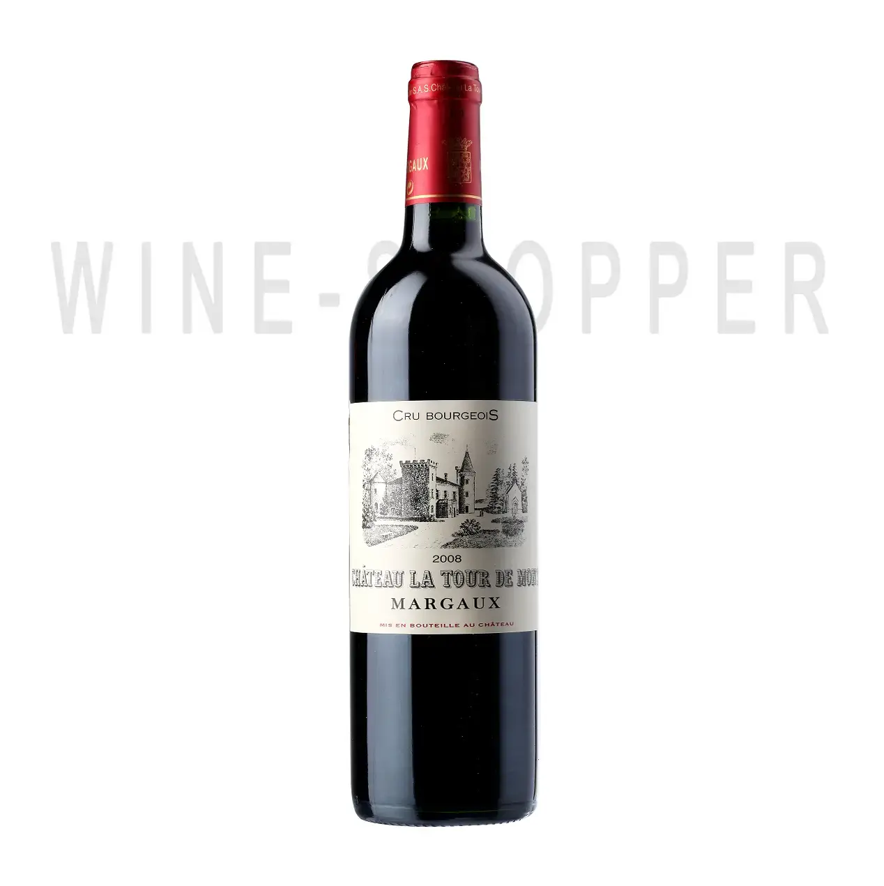 Вино Chateau La Tour de Mons Margaux AOC 2008 0.75 л