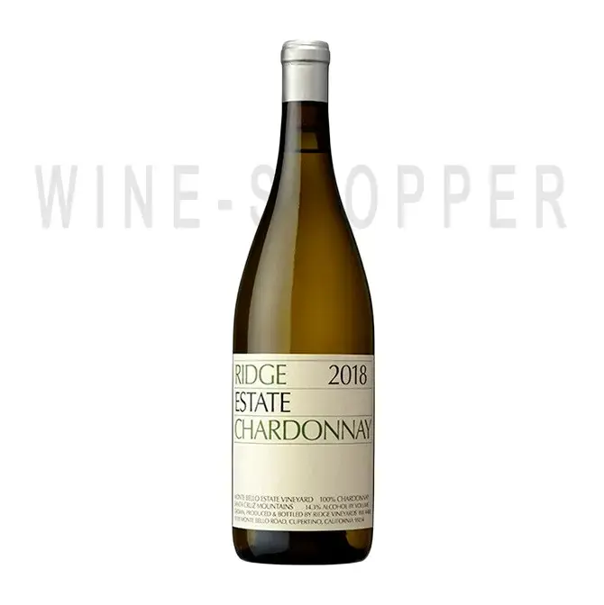 Вино Ridge, Estate Chardonnay 2018 0.75 л