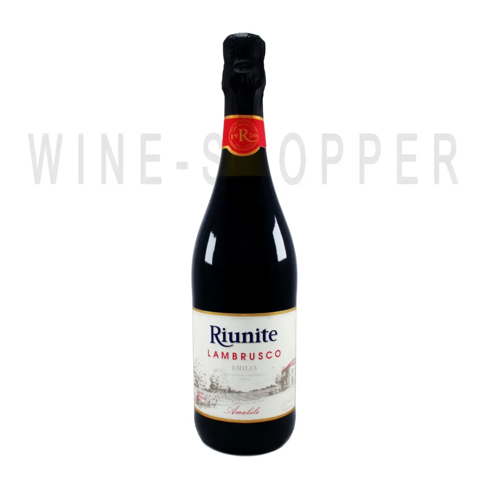 Игристое вино Riunite, Lambrusco Rosso, Emilia IGT 0.75 л
