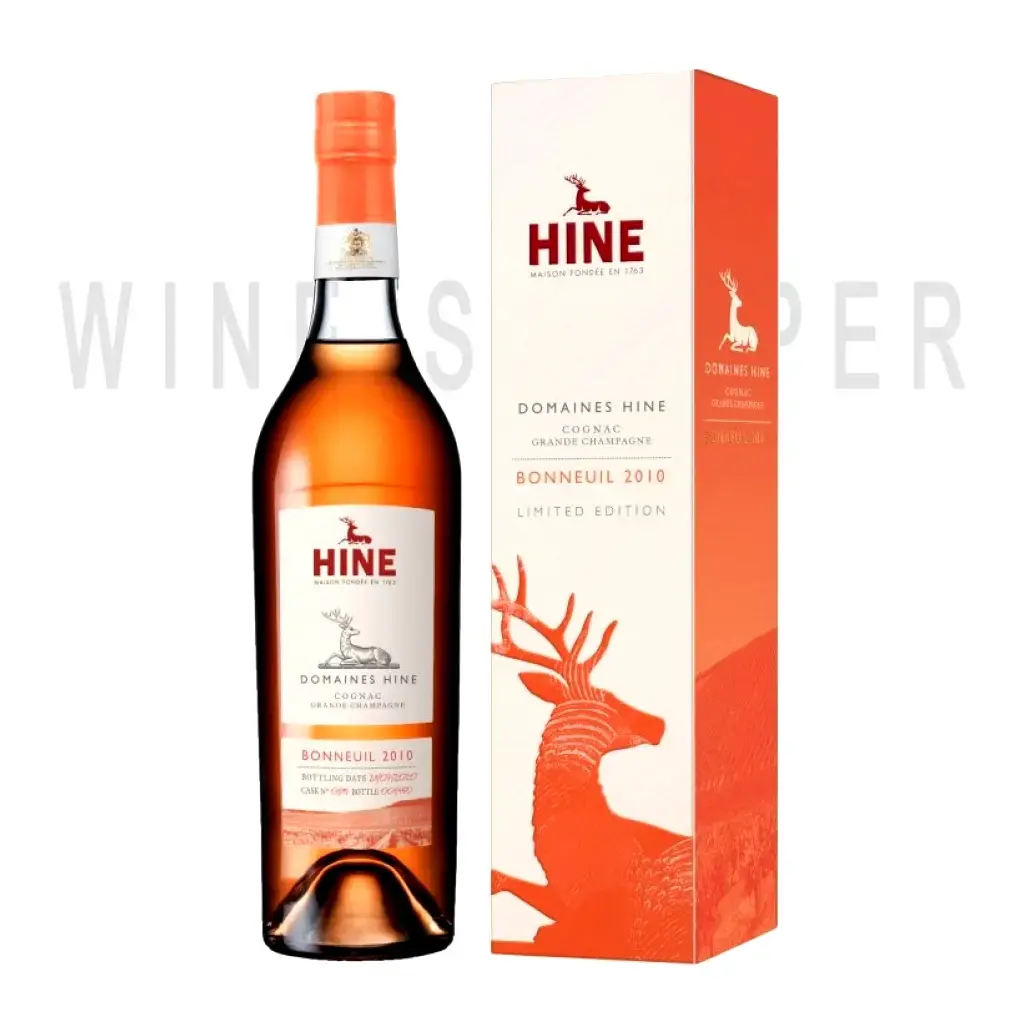 Коньяк Hine, Domaines Hine Bonneuil, Grande Champagne AOC, 2010, gift box 0.7 л