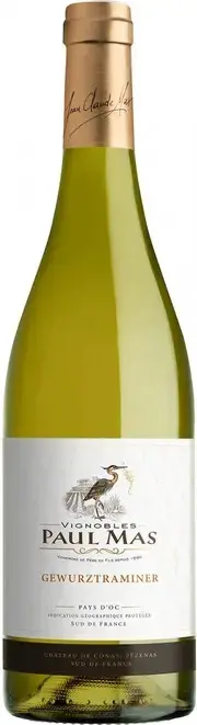Вино "Paul Mas" Gewurztraminer, Pays d'Oc IGP 0.75