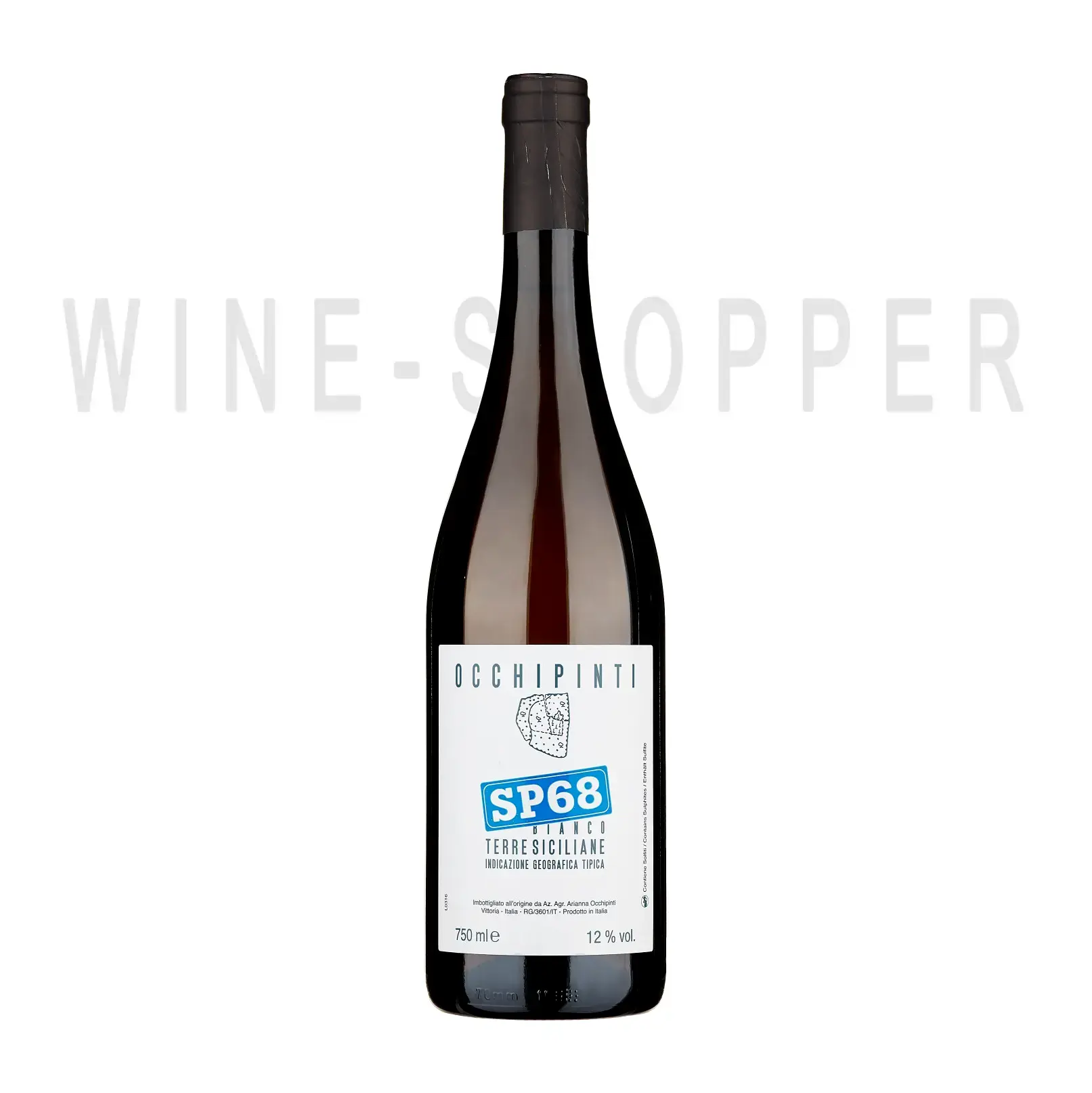 Вино Arianna Occhipinti, SP 68 Bianco, Sicilia IGT 2018 0.75 л