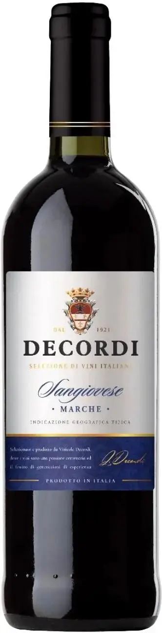 Вино Decordi Sangiovese Marche IGT 0.75 л