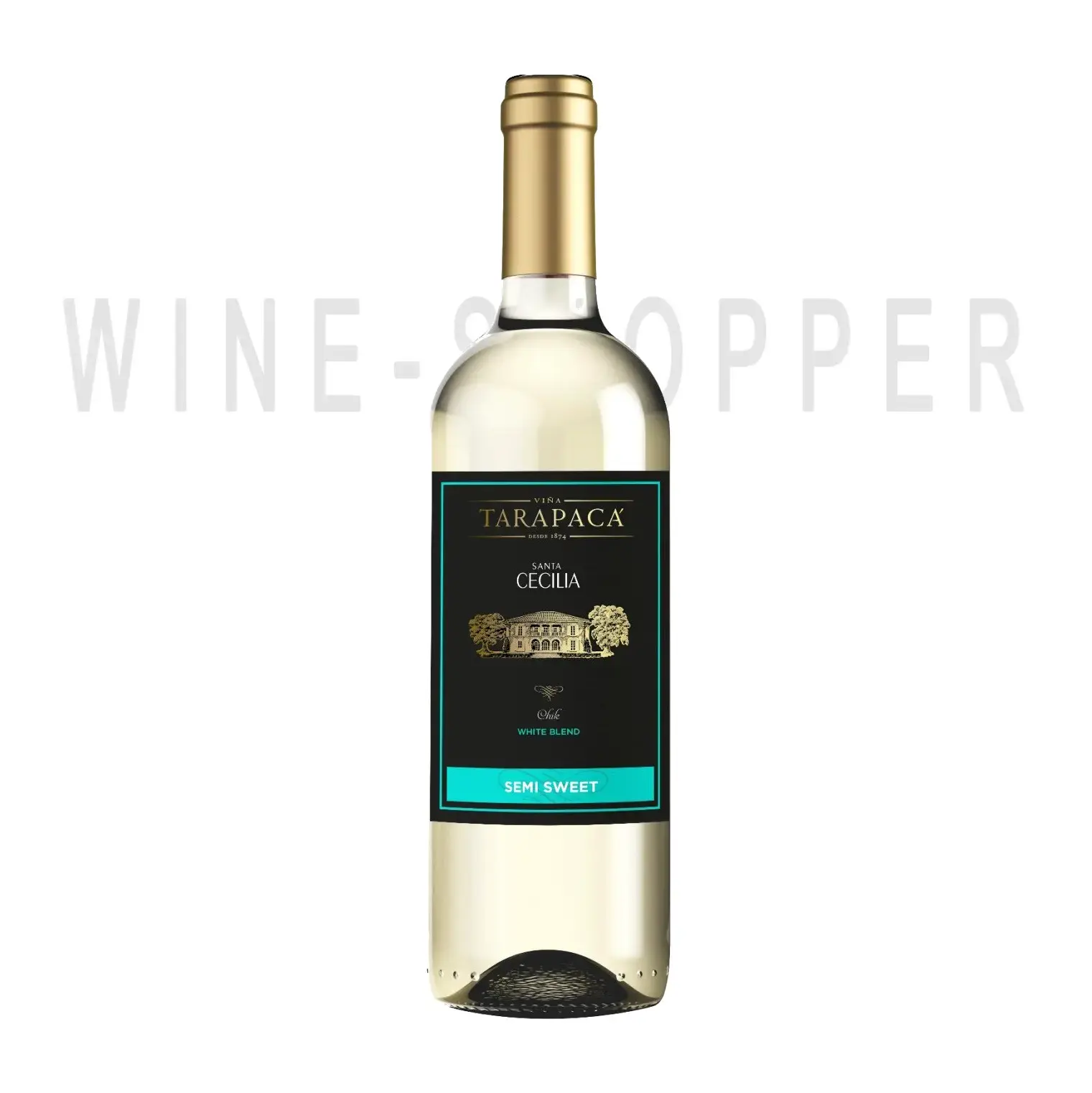 Вино Tarapaca, Santa Cecilia Semi Sweet White 2021 0.75 л