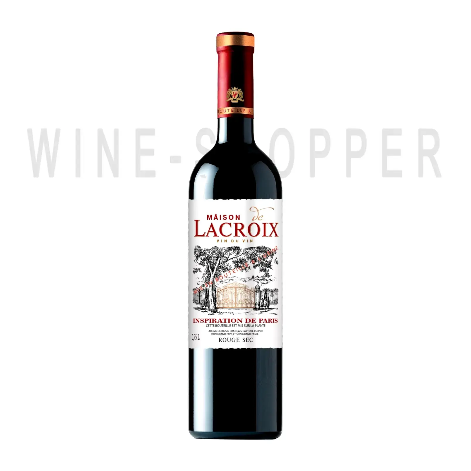 Вино Maison de Lacroiх Rouge Sec 0.75 л