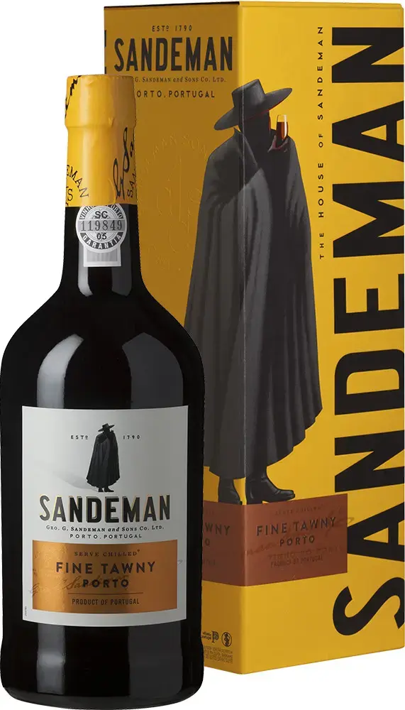 Портвейн Sandeman, Fine Tawny Porto, Douro DOP, gift box 0.75 л