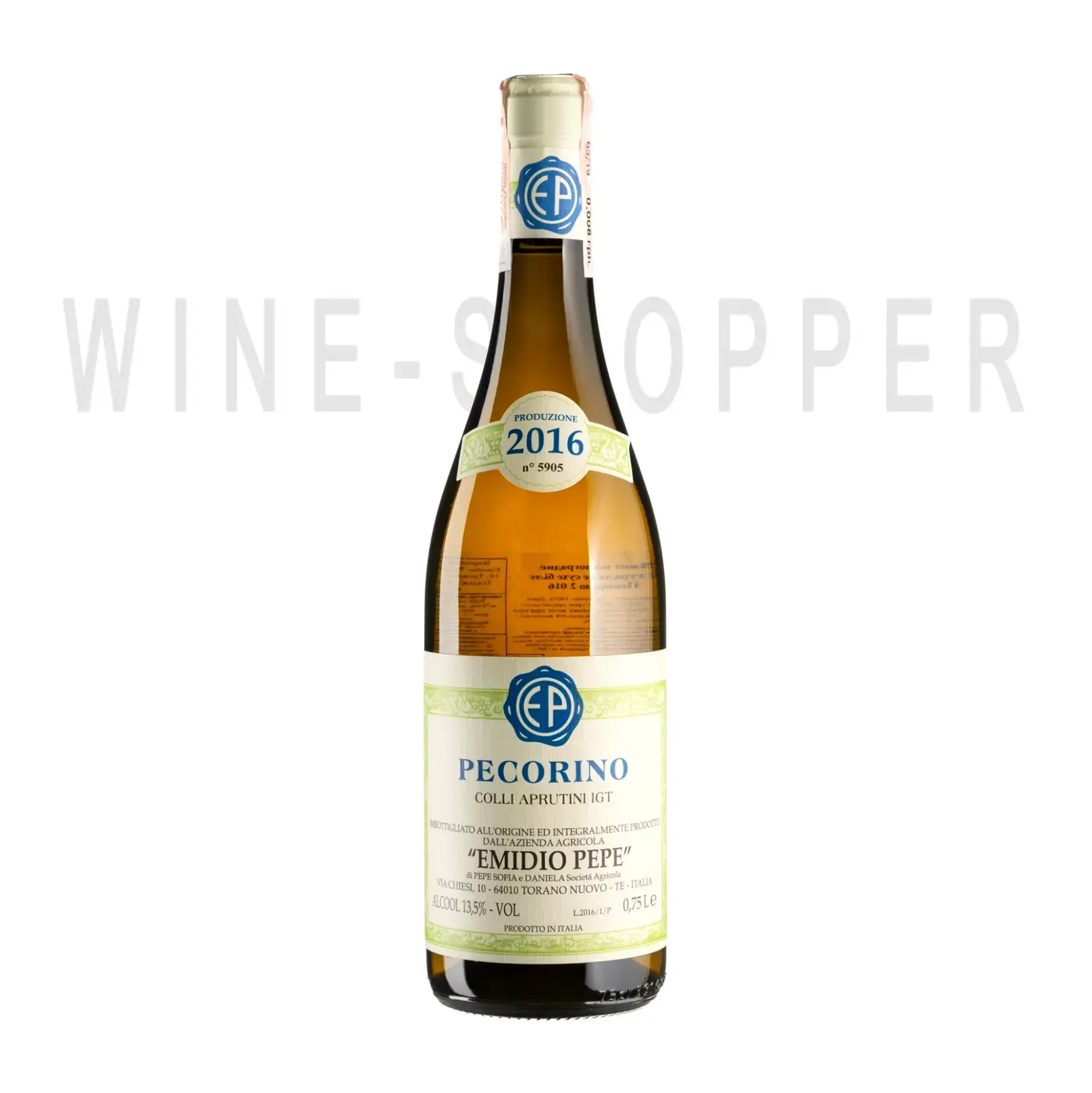 Вино Emidio Pepe, Pecorino, Colli Aprutini IGT 2016 0.75 л