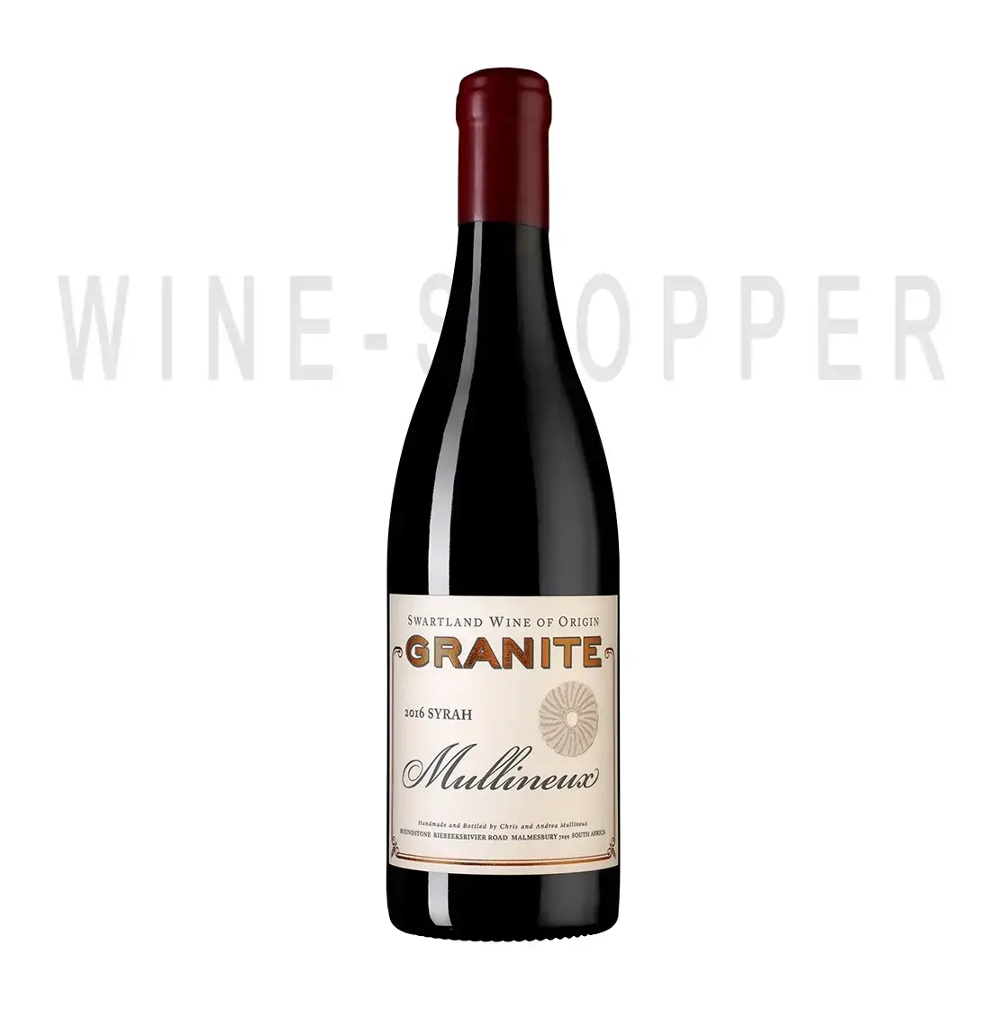 Вино Mullineux, Granite Syrah, Swartland WO 2016 0.75 л