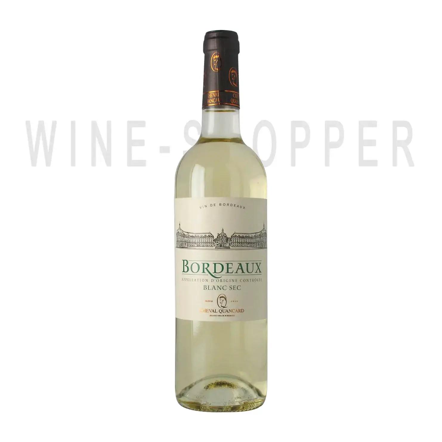 Вино Cheval Quancard, Bordeaux AOC Blanc Sec 2019 0.75 л