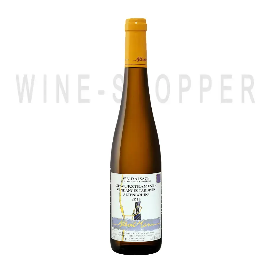 Вино Albert Mann, Gewurztraminer Vendanges Tardives Altenbourg, Alsace AOC 2015 0.5 л